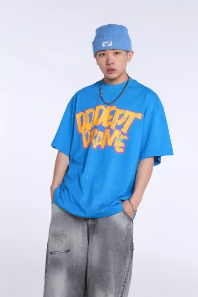 Gallery Dept Odept Drave Graphic Print T-Shirt Black - 16
