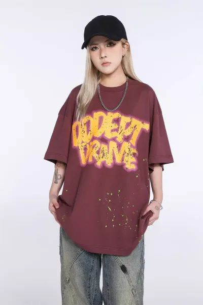 Gallery Dept Odept Drave Graphic Print T-Shirt Black - 20