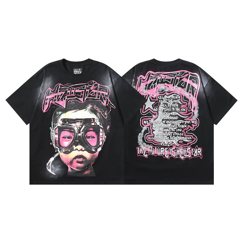 Hellstar Alien Eyes Print T-Shirt photo 2