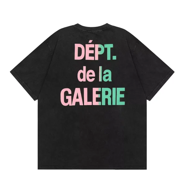 Gallery Dept. Acid Wash Black T-Shirt - 22