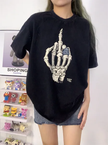 Gallery Dept Tom Green Graphic Washed Black T-Shirt - 13