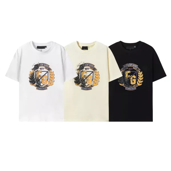 Fear of God Essentials Crest Logo White T-Shirt - 3