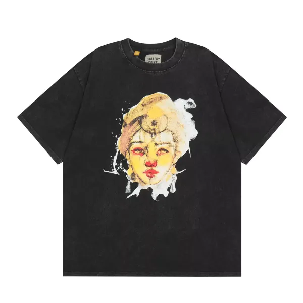 Gallery Dept Tom Green Graphic Washed Black T-Shirt - 5