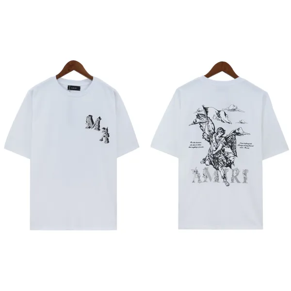 Amiri Snake Logo Graphic T-Shirt Black - 6