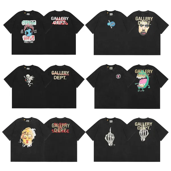 Gallery Dept Tom Green Graphic Washed Black T-Shirt - 3