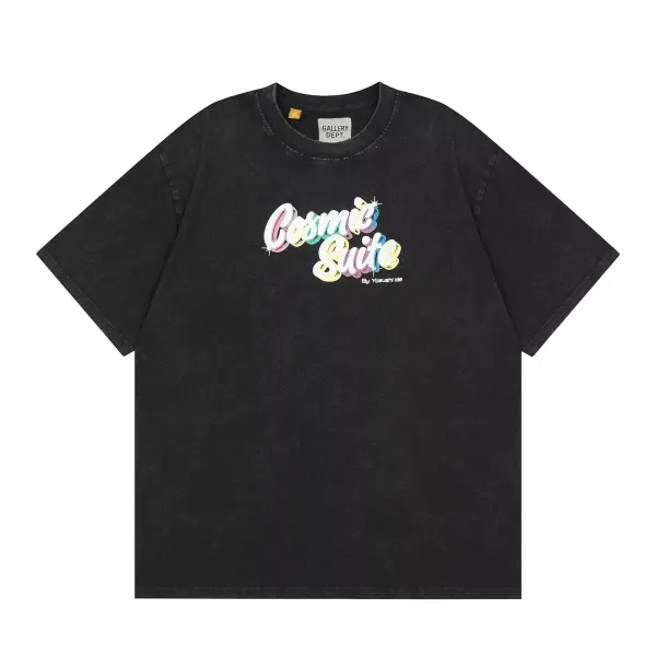 Gallery Dept. Acid Wash Black T-Shirt - 25