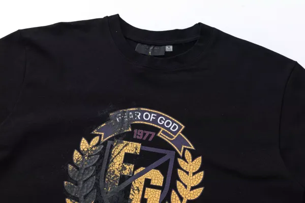 Fear of God Essentials Crest Logo White T-Shirt - 17