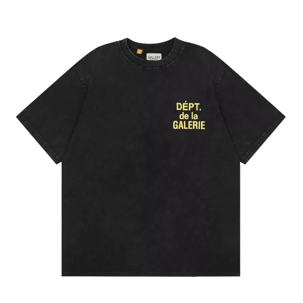 Gallery Dept. Acid Wash Black T-Shirt - 29