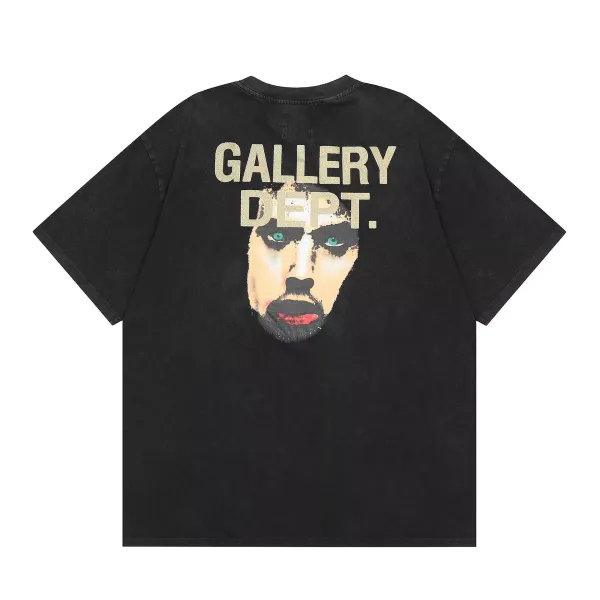 Gallery Dept Tom Green Graphic Washed Black T-Shirt - 16