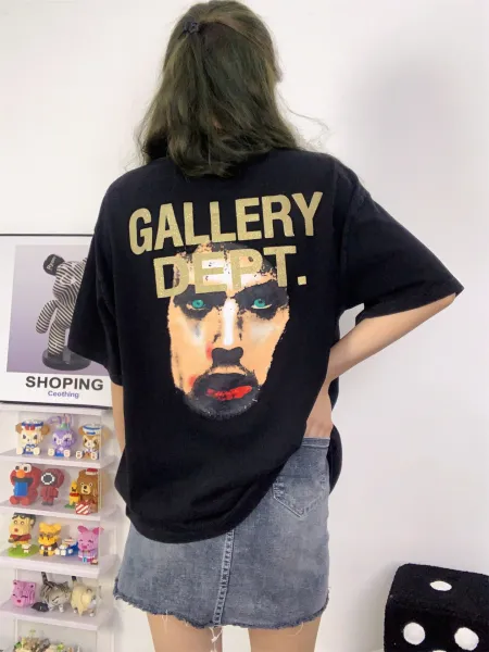 Gallery Dept Tom Green Graphic Washed Black T-Shirt - 17