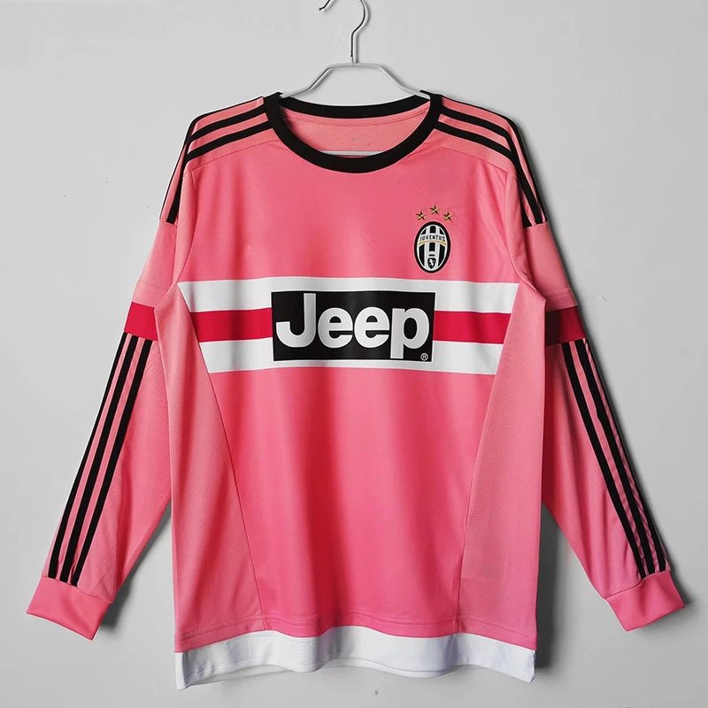 AC Milan 06-07 Retro Long Sleeve T-Shirt — Juventus away long-sleeve 15/16 colorway — USFans Spreadsheet photo