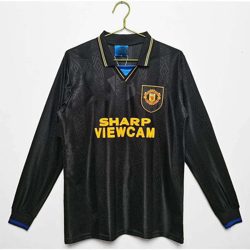 AC Milan 06-07 Retro Long Sleeve T-Shirt — Manchester United 93/94 away long-sleeve jersey colorway — USFans Spreadsheet photo