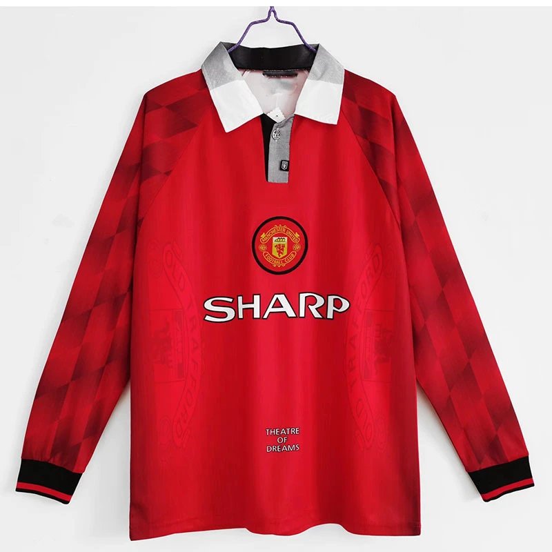 AC Milan 06-07 Retro Long Sleeve T-Shirt — Long-sleeve Manchester United 96/97 colorway — USFans Spreadsheet photo