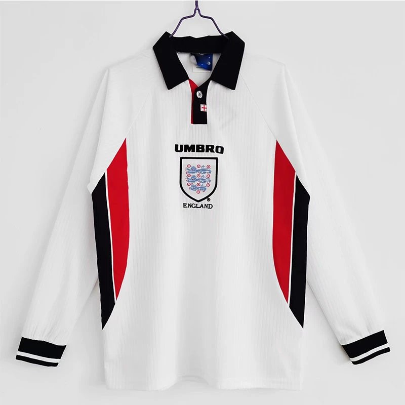 AC Milan 06-07 Retro Long Sleeve T-Shirt — England home long-sleeve 98 colorway — USFans Spreadsheet photo