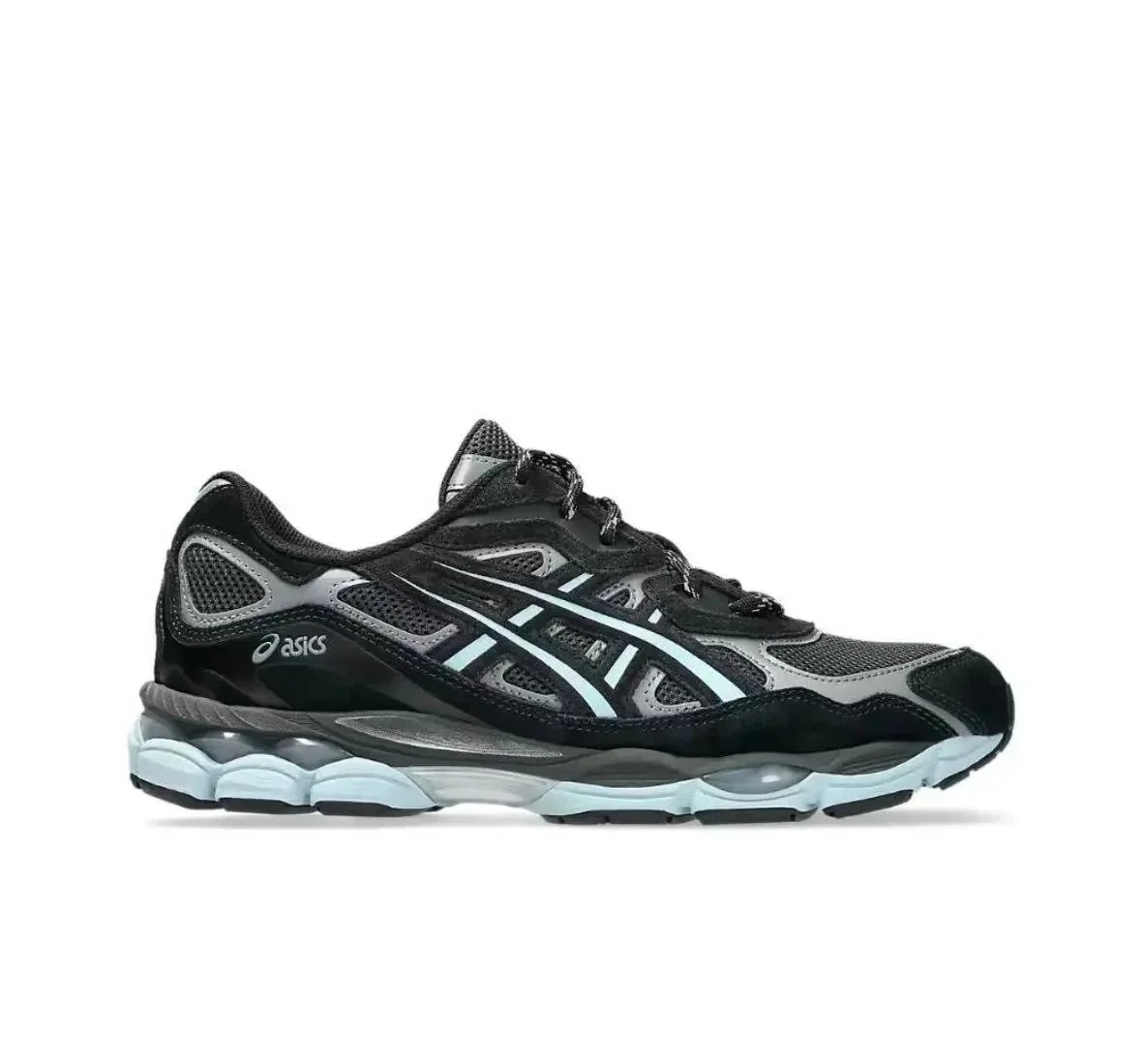 Asics Gel-NYC Low Black Graphite Grey Light Blue 1203B060-001