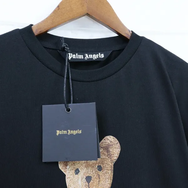 Palm Angels Arch Logo T-Shirt Gray - 7