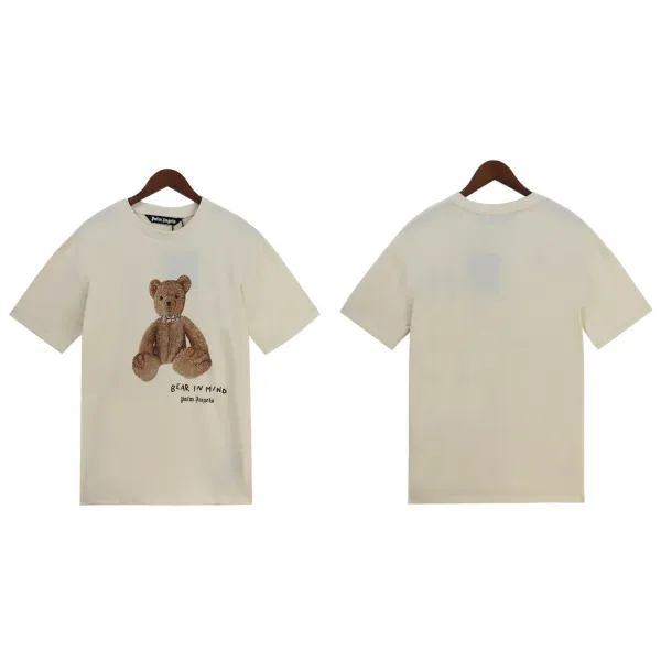 Palm Angels Bear In Mind Beige T-Shirt - 1