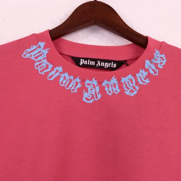 Palm Angels Arch Logo T-Shirt Gray - 4