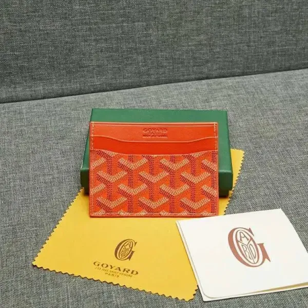 Goyard Saint Sulpice Card Holder Orange - 1