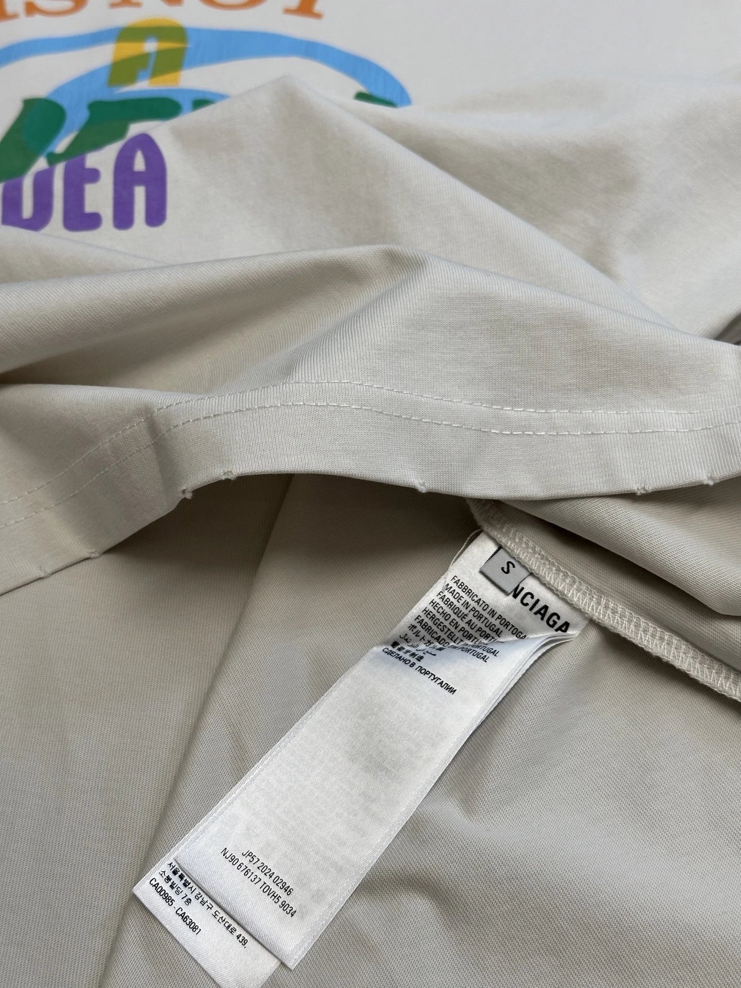 Balenciaga This Is Not A New T-Shirt Off-White Graphic Tee - 12