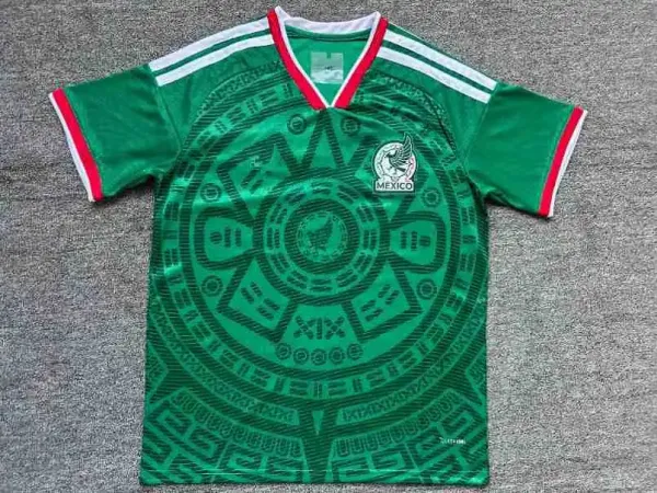 Adidas Mexico National Team 2018 Home Jersey Green - 1