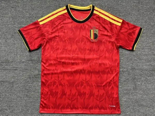 Belgium National Team 2022 Home Jersey Red - 1