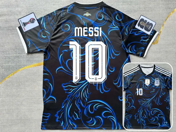 Argentina National Team x Adidas 2023 Special Edition Messi #10 Jersey Black/Blue - 1