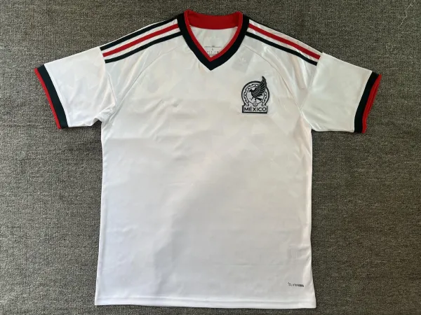 Adidas Mexico National Team 1998 Away Jersey White - 1