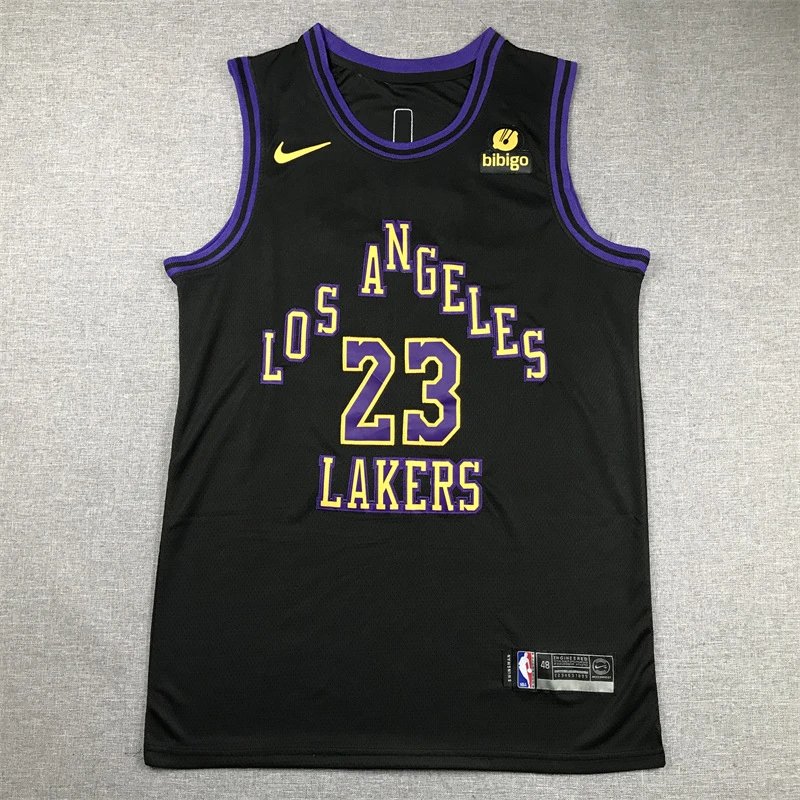 24 Lakers 23 City Edition Black