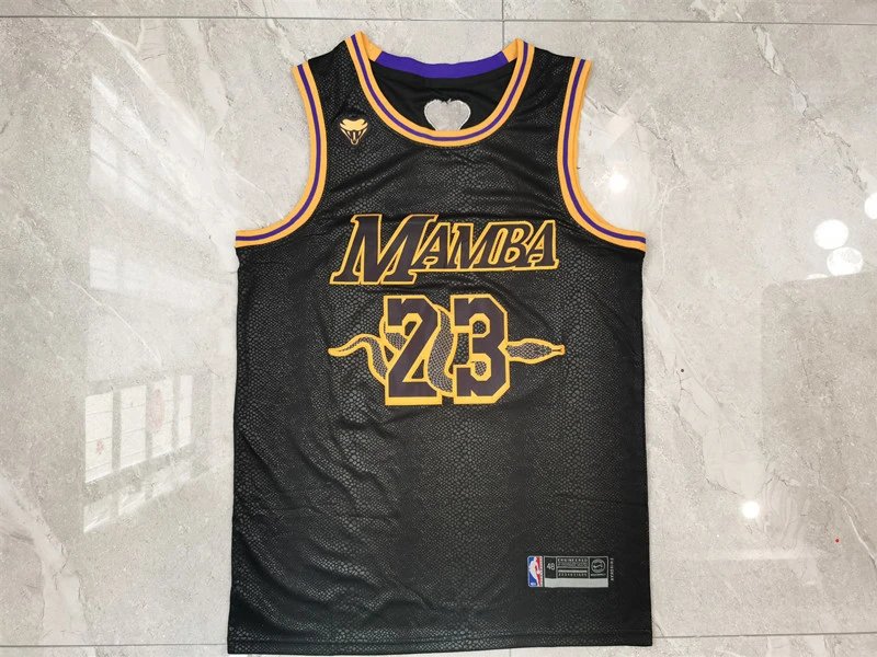 Lakers 23 Mamba Big Snake Black