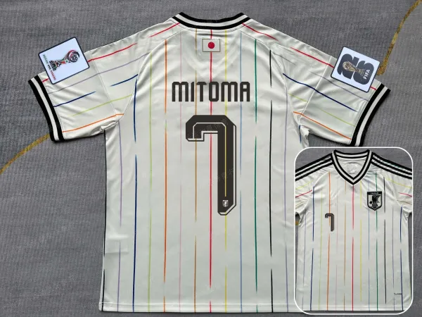 Adidas x Japan National Team 2026 World Cup Qualifier Away Jersey White Multicolor - 1