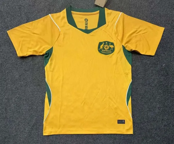 Australia National Team Home Jersey Yellow/Green - 1