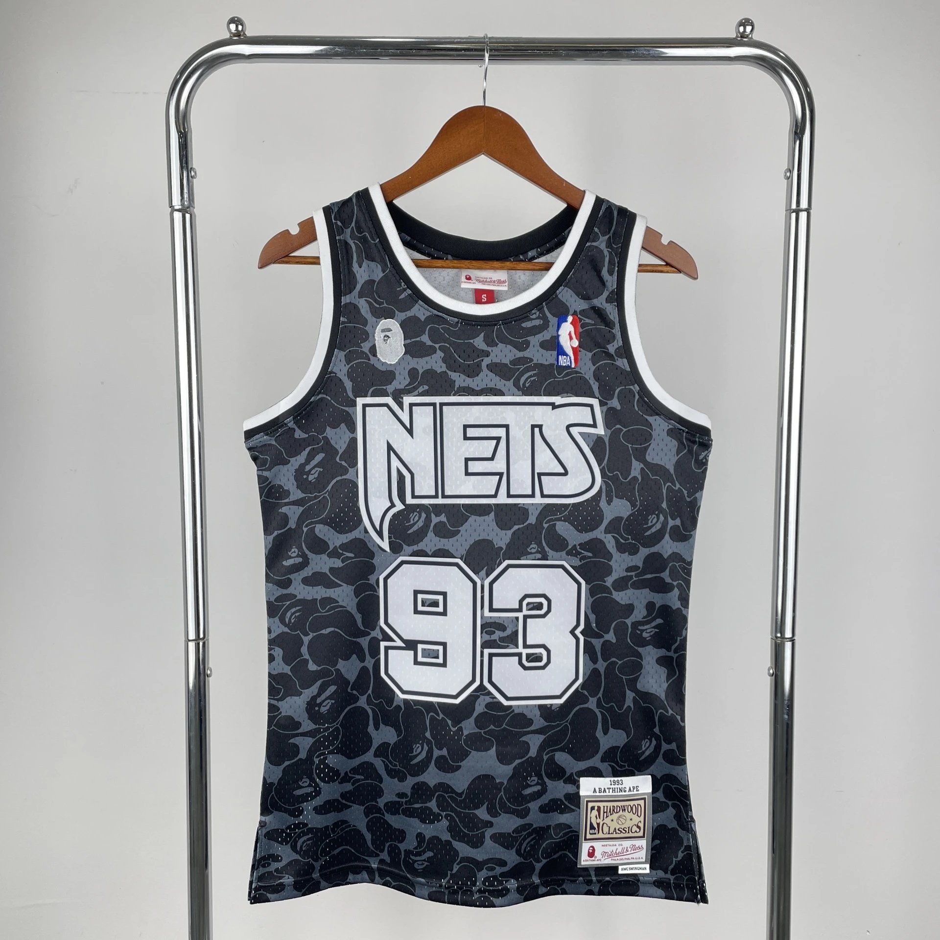 Heat Press Transfer Basketball Jersey Lakers Heat Nets Ape Head #93