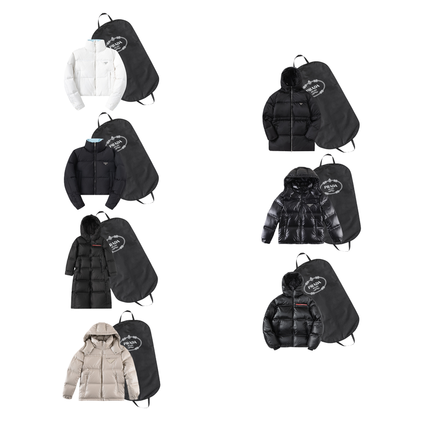 Prada Re-Nylon Puffer Jackets