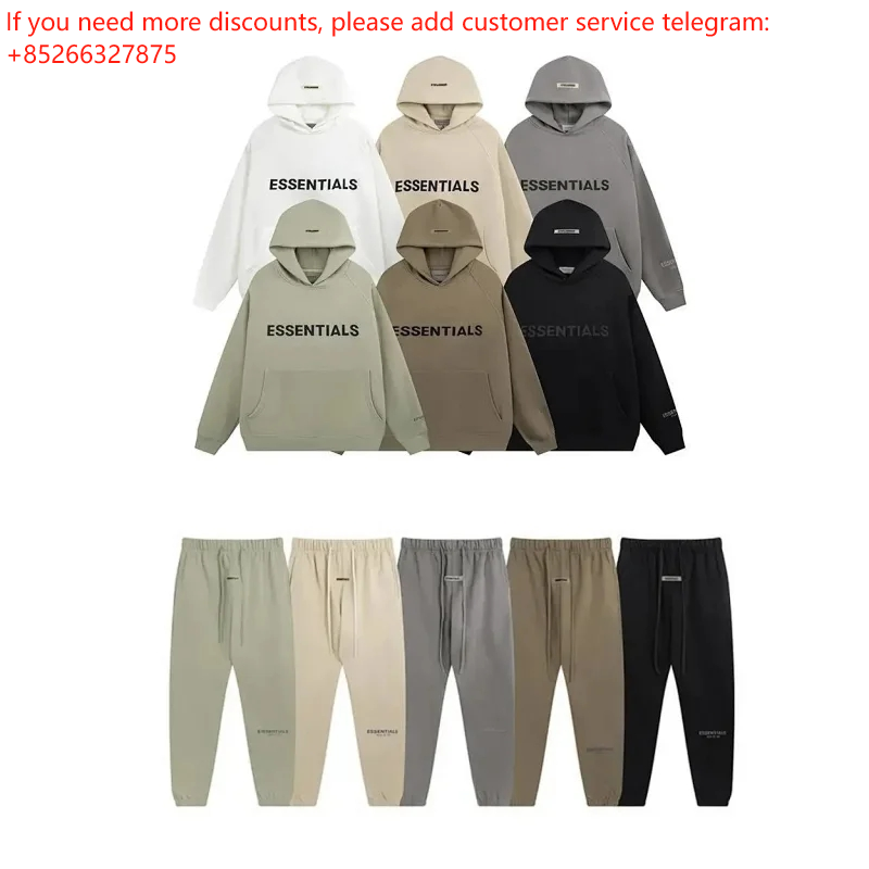 ess Hooded Sweatshirt and Pants Set