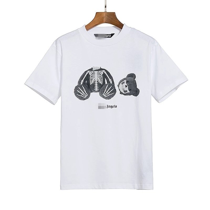 Purple Palm Angels Bear Print T-Shirt
