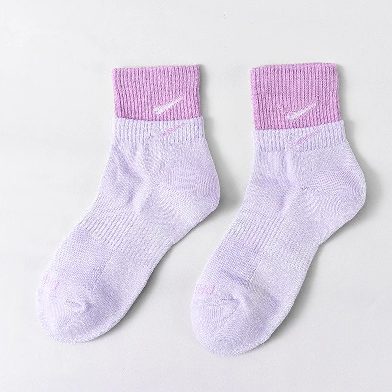 Nike Socks — [Middle Tube] Light Purple-Purple colorway — USFans Spreadsheet photo