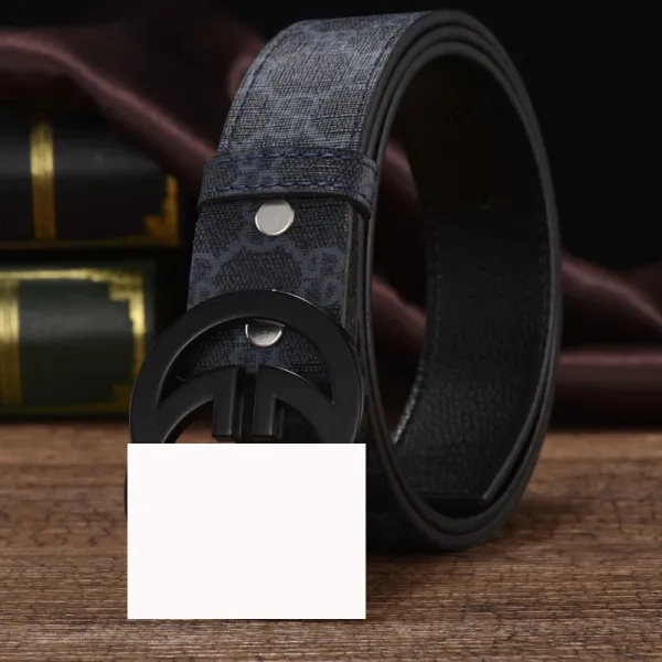 Gucci GG Marmont Belt Beige Brown Canvas Leather Belt - 4