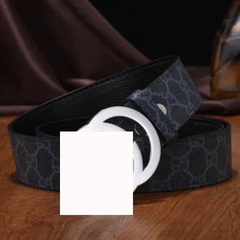 Gucci Double G Interlocking Buckle Belt Black / Gray - 1