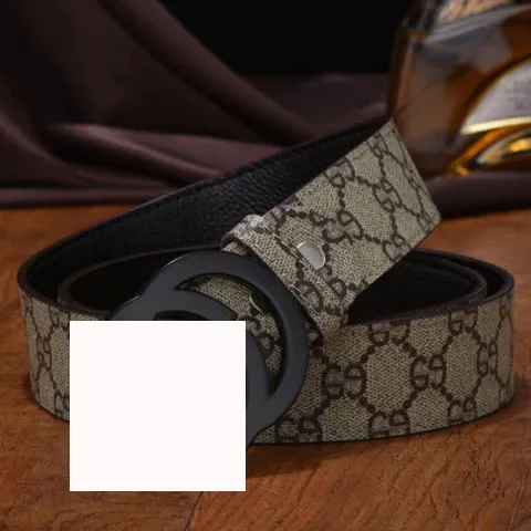 Gucci GG Marmont Belt Beige and Brown Leather Belt - 1