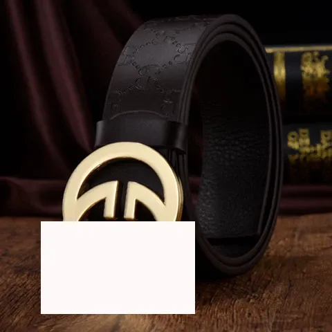 Gucci GG Marmont Belt Beige Brown Canvas Leather Belt - 16