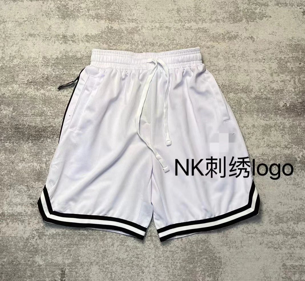 Breathable Quick Dry Shorts Embroidered Training Sports Basketball Loose Elite Five Pants