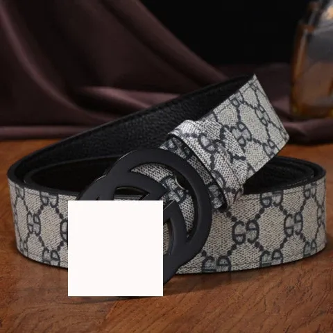Gucci GG Marmont Belt Beige and Black Leather Belt - 1