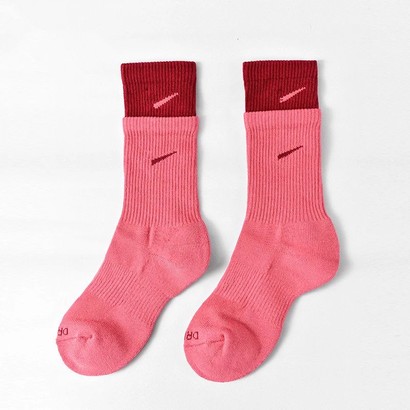 Nike Socks — [high] deep red colorway — USFans Spreadsheet photo