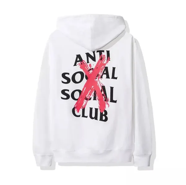 Design Butterfly Print Black Hoodie - 4