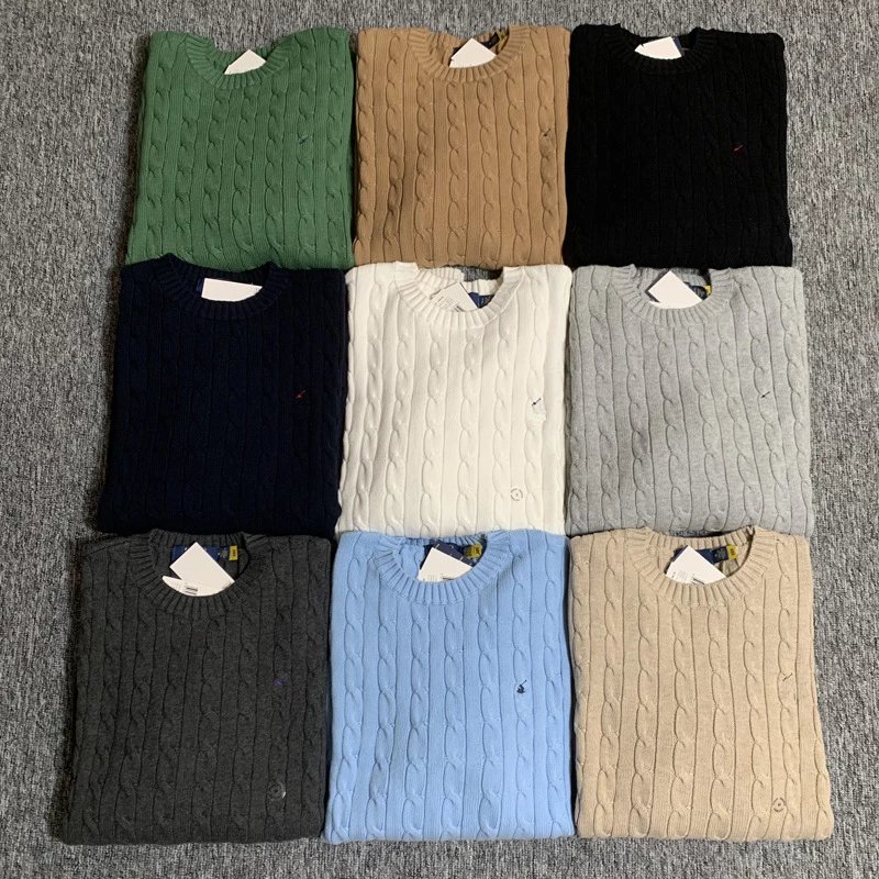 Bottom Shirt American Vintage Crew Neck Pullover Knit Sweater