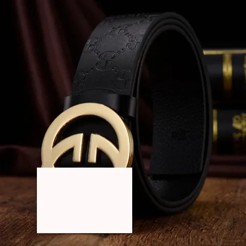 Gucci GG Marmont Belt Beige Brown Canvas Leather Belt - 13