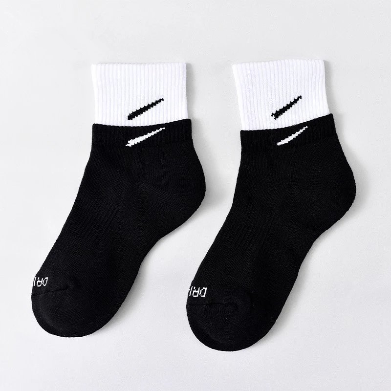 Nike Socks — [Middle Cylinder] Black-White colorway — USFans Spreadsheet photo