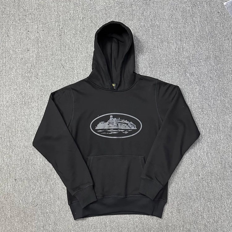 Sweat black print black