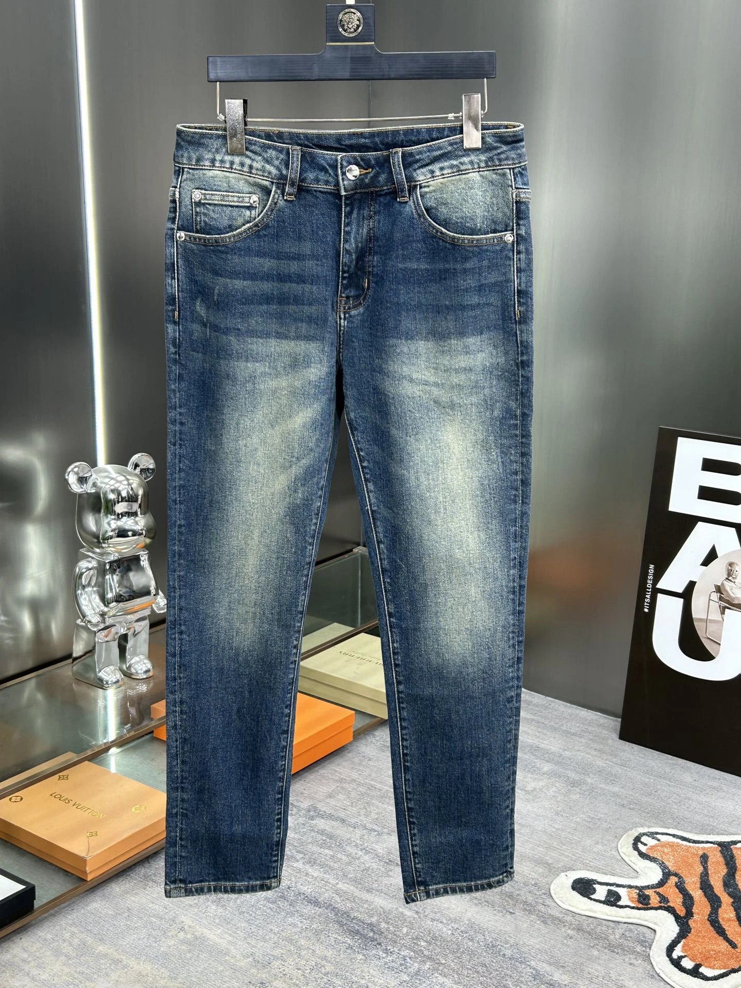 Burberry Men’s Slim Fit Italian Denim Jeans